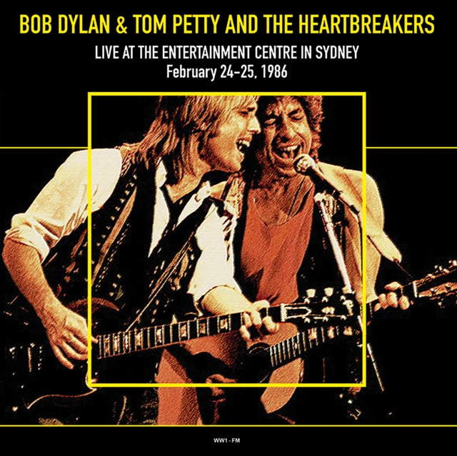 Bob Dylan & Tom Petty with the Heartbreakers - Live at the Entertainment Centre in Sydney, February 24-25 1986 - Double 12" Vinyl)