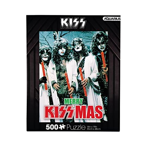 Kiss - Merry Kissmas 500 Piece Jigsaw Puzzle - Jigsaw Puzzle