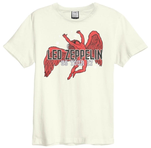 Led Zeppelin Us Tour 77 (Icarus) Amplified Vintage T Shirt
