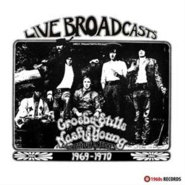 Crosby, Stills, Nash and Young- Live Broadcasts 1969-1970 (12" Vinyl)