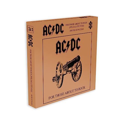 Ac/Dc - Ac/Dc For Those About To Rock (500 Piece Jigsaw Puzzle) - Jigs ...