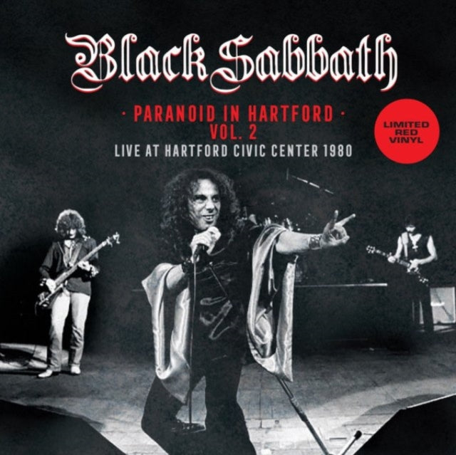 Black Sabbath - Paranoid In Hartford (Limited Edition  on Red Vinyl)