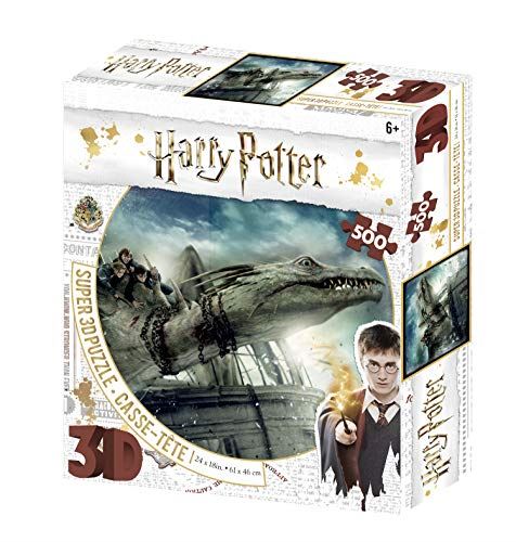 Harry Potter - Harry Potter Norbert Super 3D Puzzles 500Pc (61Cm X 46Cm) - Jigsaw Puzzle