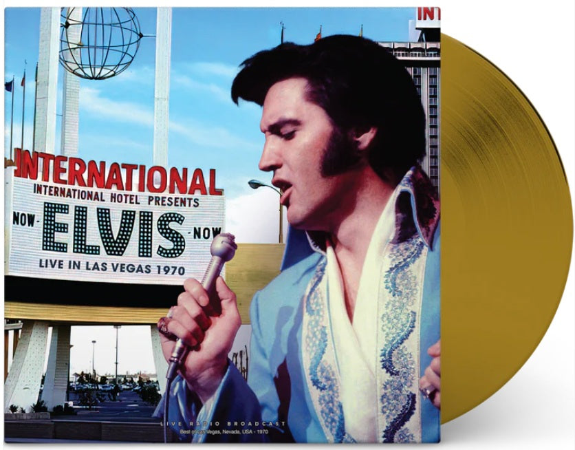 Elvis Presley – Live in Las Vegas, 1970 (Limited Edition 12-Inch Album on 180g Gold Vinyl)