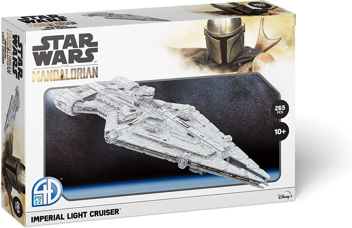 Star Wars - Star Wars The Mandalorian Imperial Light Cruiser (265Pc) 3D Jigsaw Puzzle - Jigsaw Puzzle