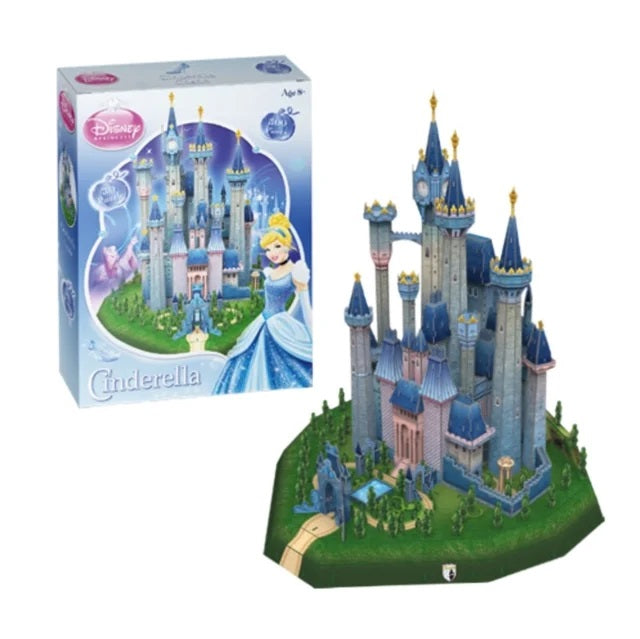 Disney - Disney Cinderella Castle (300Pc) 3D Jigsaw Puzzle - Jigsaw Puzzle