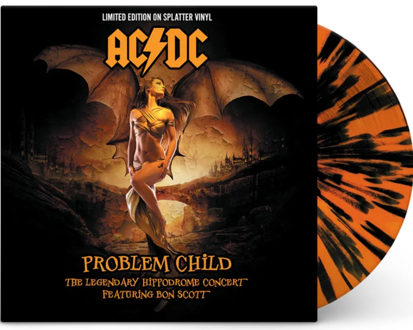 AC/DC – Problem Child: Live in London, 1977 (Limited Edition 12-Inch Album on Orange/Black Splatter Vinyl)