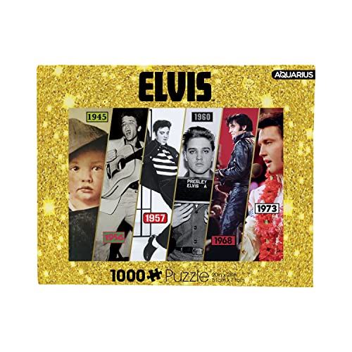 Elvis Presley - Elvis Timeline 1000 Piece Jigsaw Puzzle - Jigsaw Puzzle