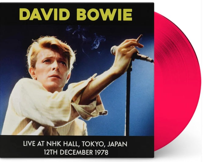 David Bowie – Live in Tokyo, 1978 (Limited Edition 12-Inch Album on Pink Vinyl)