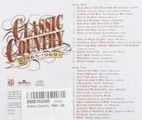 Load image into Gallery viewer, Classic Country: 1965-69 - Various Artists - 2 CD Set
