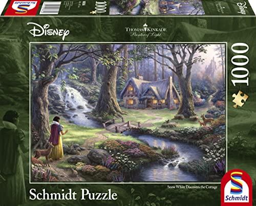 Disney - Disney Snow White 1000Pc Jigsaw Puzzle (Thomas Kinkade) - Jigsaw Puzzle