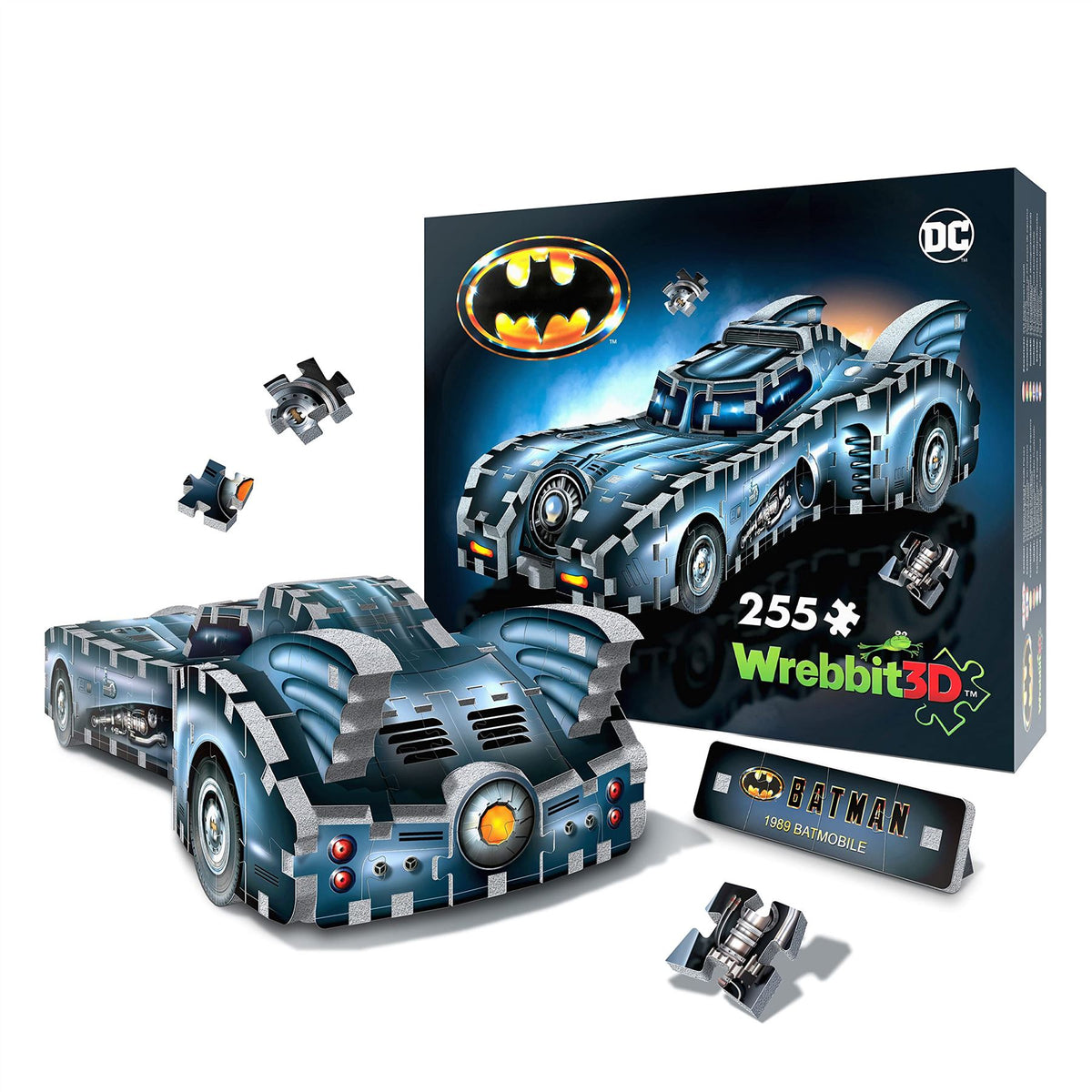 Batman - Batman: Batmobile 3D Jigsaw Puzzle (225Pc) - Jigsaw Puzzle