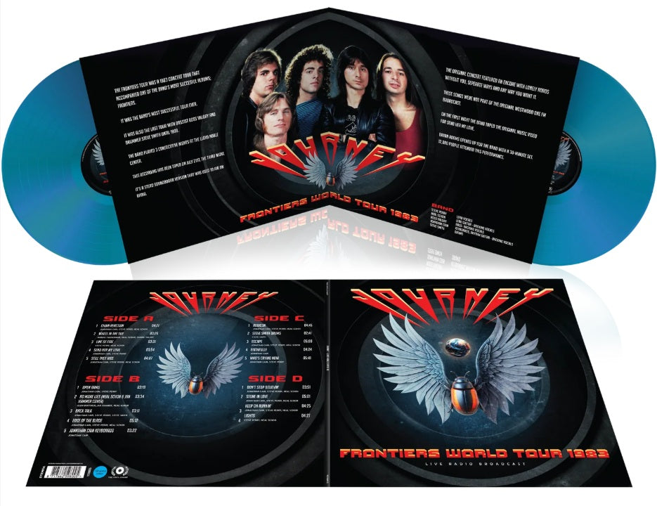 Journey – Frontiers World Tour 1983 (Limited Edition Double-LP on 180g Transparent Blue Vinyl)