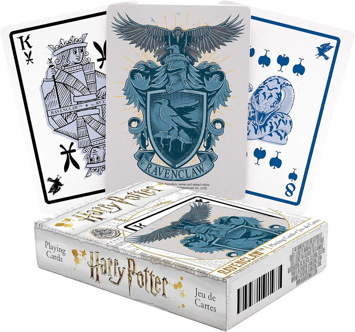 Harry Potter Playing Cards - Ravenclaw Themed Deck of Cards for Your Favorite Card Games