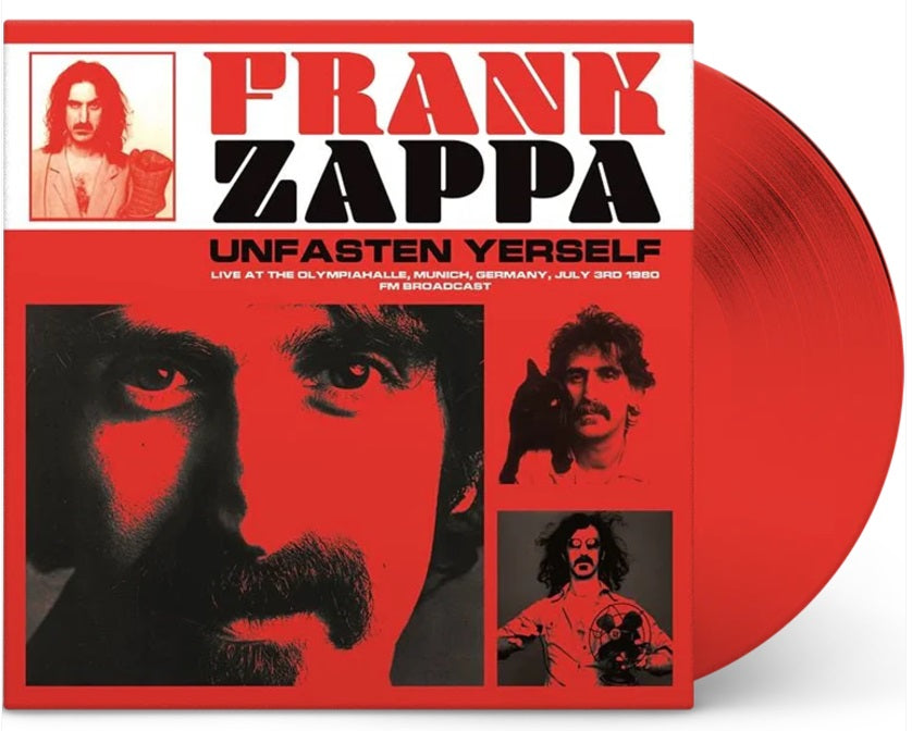 Frank Zappa – Unfasten Yerself: Live in Munich, 1980 (Limited Edition 12-Inch Album on Red Vinyl)