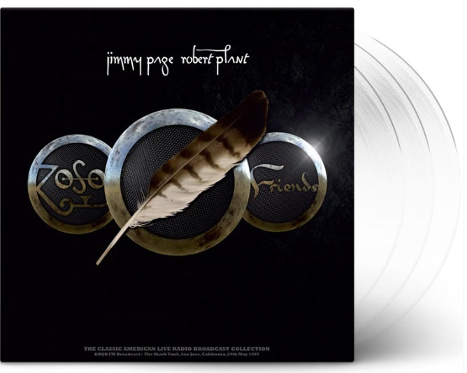 Jimmy Page & Robert Plant – ZOSO Friends (Triple-LP on 180g Clear Vinyl)