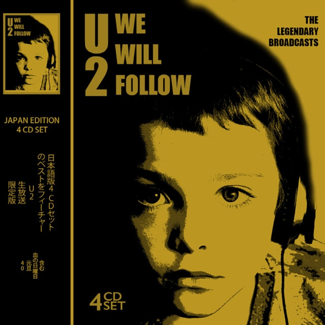 U2 - We Will Follow - The Legendary Broadcasts - 4 CD Set