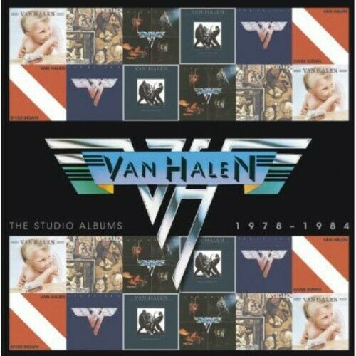 Van Halen 「 Studio Albums & Rarities」 Van Halen - Studio Albums 1978 - 1984 - 6 CD Boxset